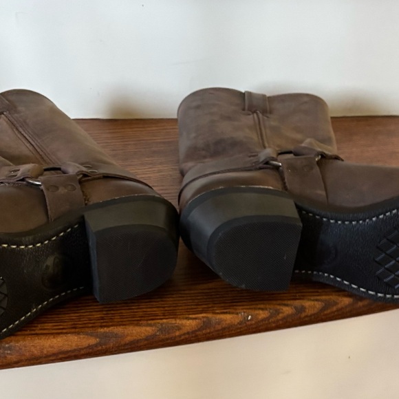 Free People Frye Harness 12R Boots 8.5 MOTO - Picture 7 of 9